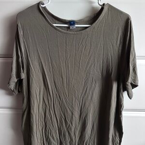 Old Navy Khaki Short Sleeve Tee